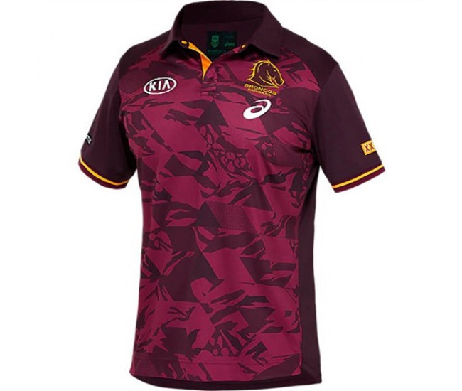 2021 Brisbane Broncos Training Polo