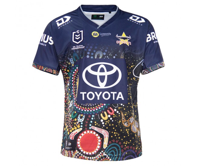 2021 North Queensland Cowboys Men's Indigenous Jersey