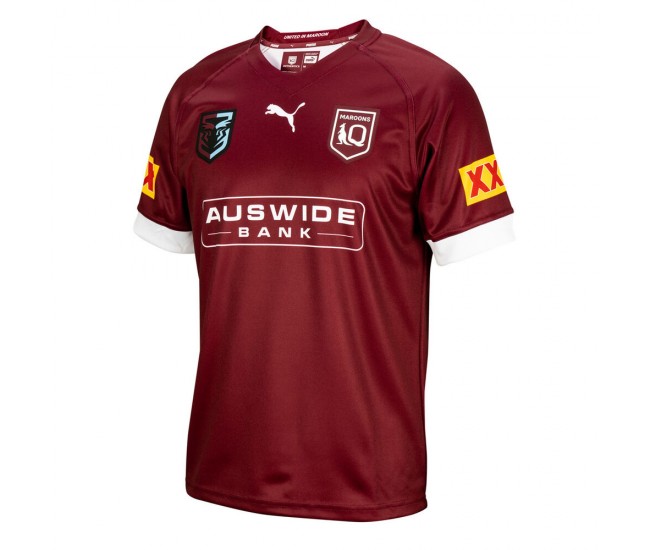2021 QLD Maroons State of Origin Mens Home Jersey