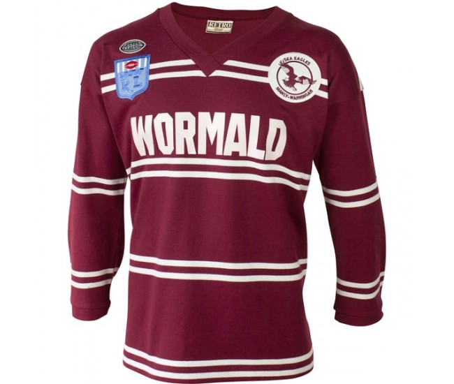 1987 Manly Warringah Sea Eagles Retro Jersey