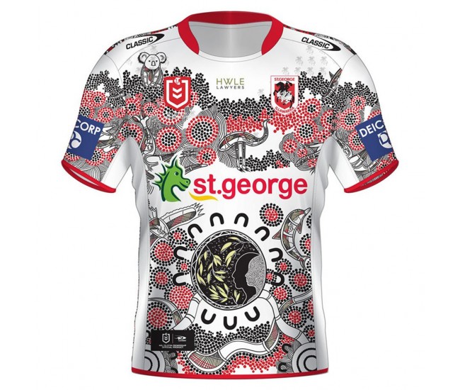2021 St George Illawarra Dragons Men's Indigenous Jersey