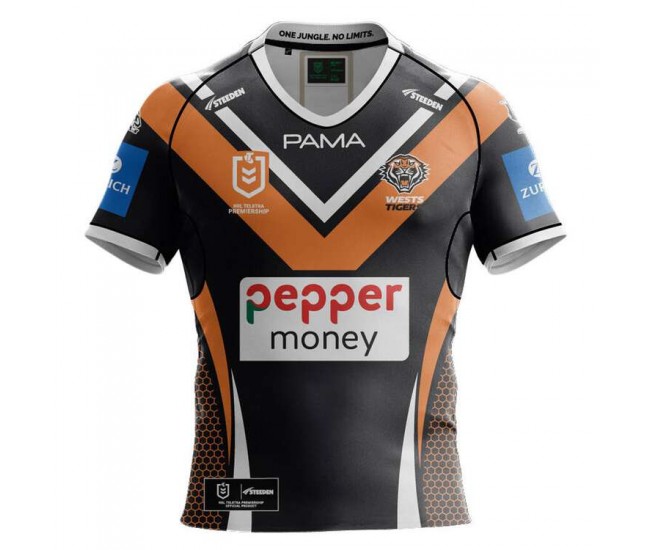 2025 Wests Tigers Men's Home Jersey