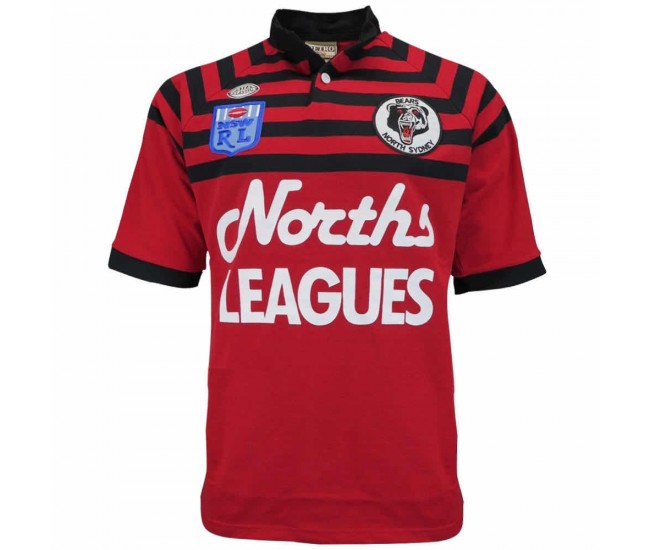 1991 North Sydney Bears Retro Jersey