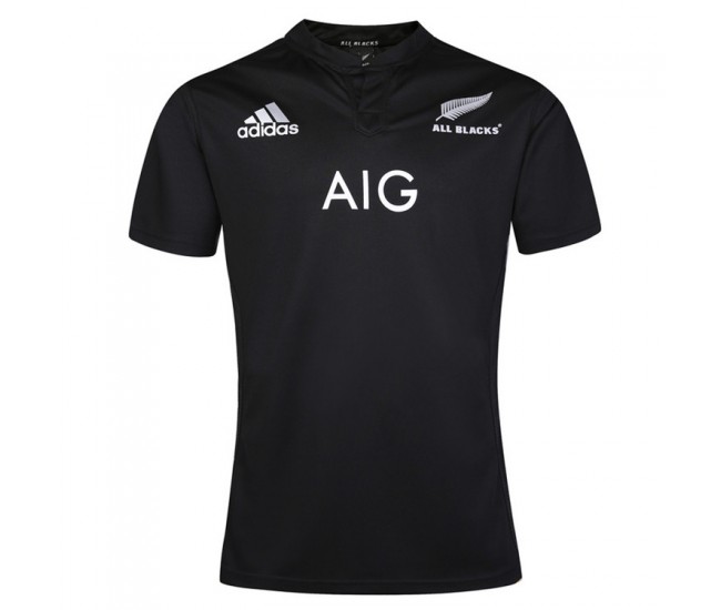 All Blacks 2015 Men's Home Performance Rugby Jersey All Blacks 2015 Men's Home Performance Rugby Jersey