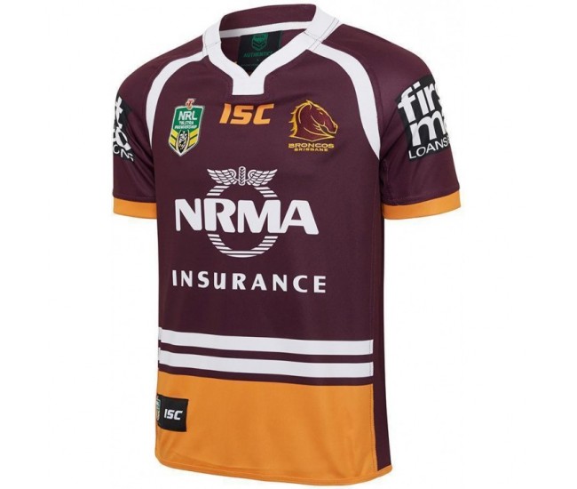 Brisbane Broncos 2017 Men's Home Jersey Brisbane Broncos 2017 Men's Home Jersey