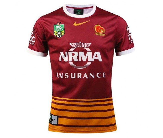 Brisbane Broncos 2016 Men's HOME JERSEY Brisbane Broncos 2016 Men's HOME JERSEY