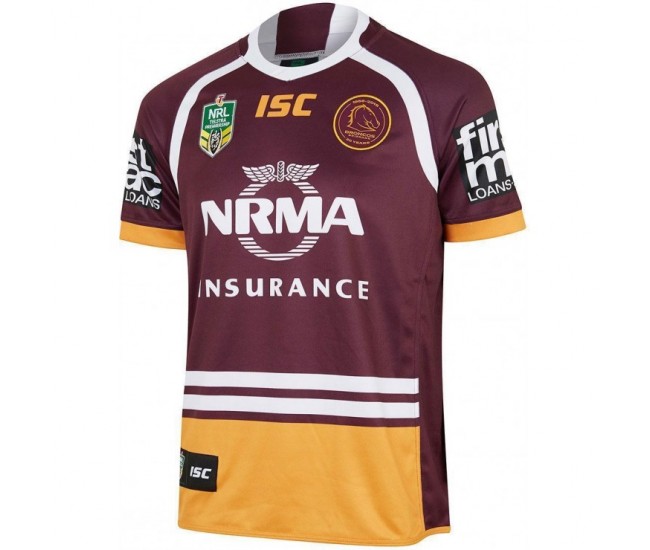 Brisbane Broncos 2018 Men's Home Jersey Brisbane Broncos 2018 Men's Home Jersey
