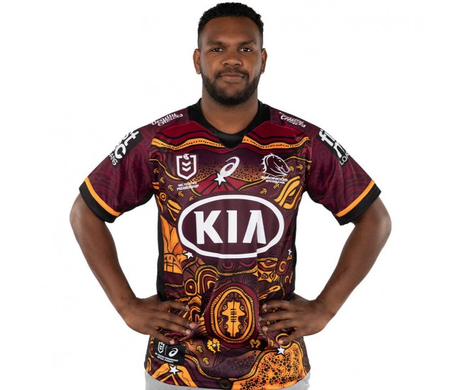 2021 Brisbane Broncos Mens Indigenous Jersey