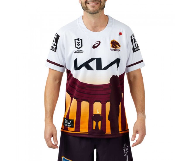 2024 Brisbane Broncos Mens ANZAC Round Jersey