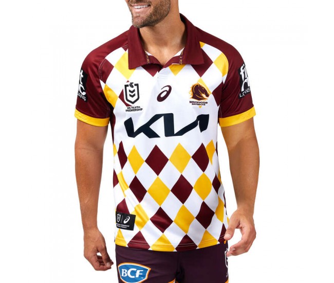 2024 Brisbane Broncos Mens Heritage Jersey