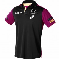 2024 Brisbane Broncos Mens Media Polo