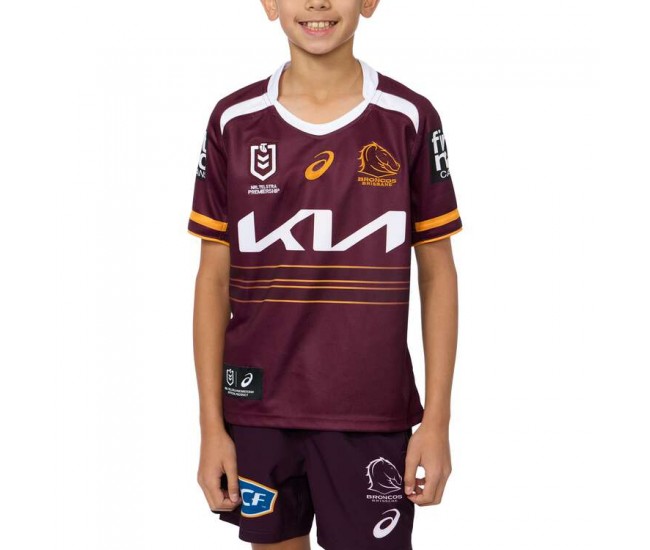 2025 Brisbane Broncos Kids Home Jersey