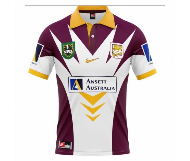 1998 Brisbane Broncos Mens Retro Jersey