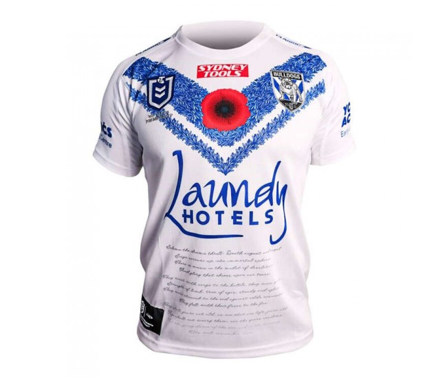 2023 Canterbury-Bankstown Bulldogs Mens Anzac Jersey