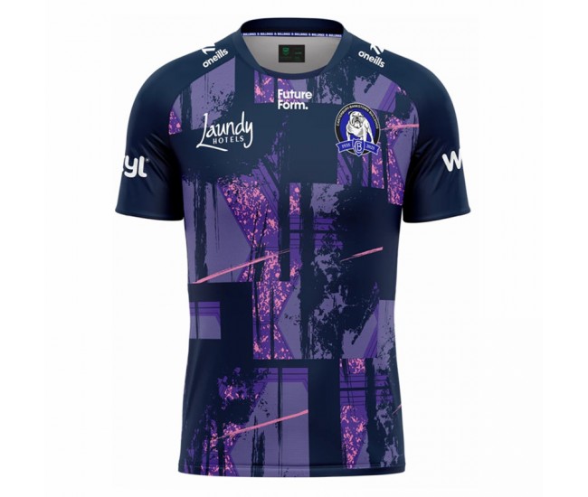 2025 Canterbury-Bankstown Bulldogs Mens Captains Run Tee