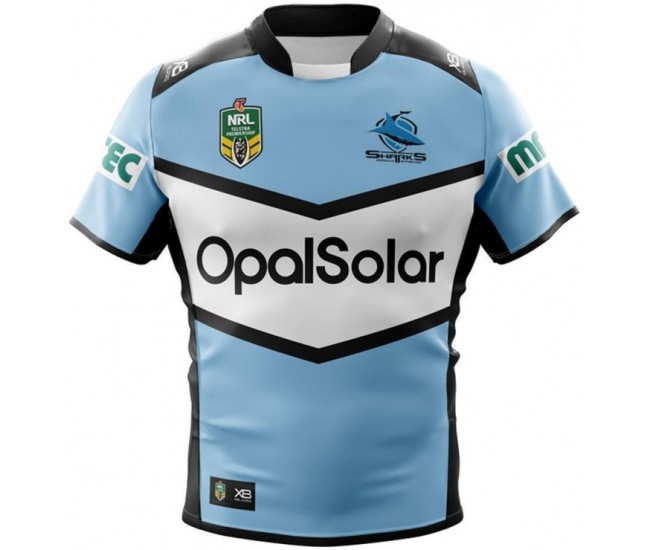 Cronulla Sutherland Sharks 2018 Men's Home Jersey Cronulla Sutherland Sharks 2018 Men's Home Jersey