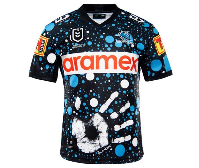 2021 Cronulla Sharks Mens Indigenous Jersey