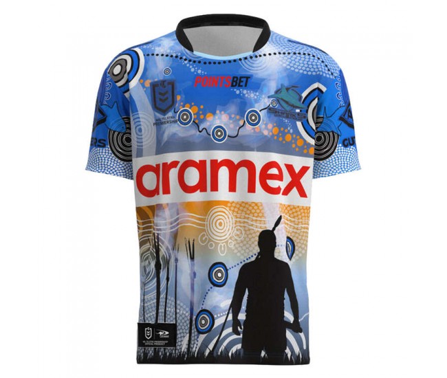 2023 Cronulla-Sutherland Sharks Mens Indigenous Jersey