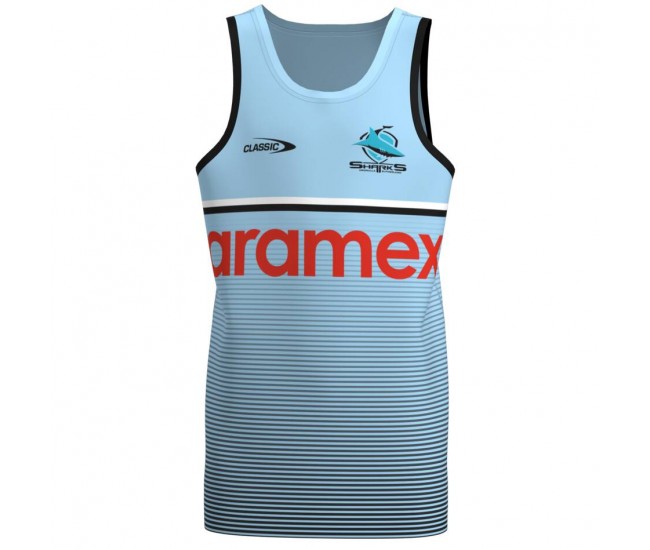 2023 Cronulla-Sutherland Sharks Mens Training Singlet
