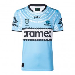 2025 Cronulla-Sutherland Sharks Mens Pasifika Jersey