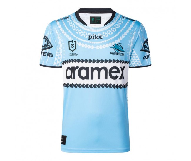 2025 Cronulla-Sutherland Sharks Mens Pasifika Jersey