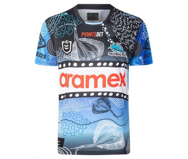 2024 Cronulla-Sutherland Sharks Mens Indigenous Jersey