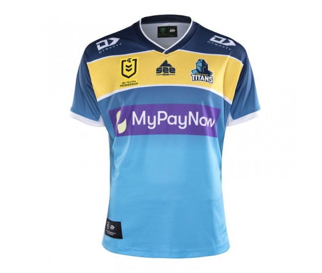 2022 Gold Coast Titans Men's Home Jersey
