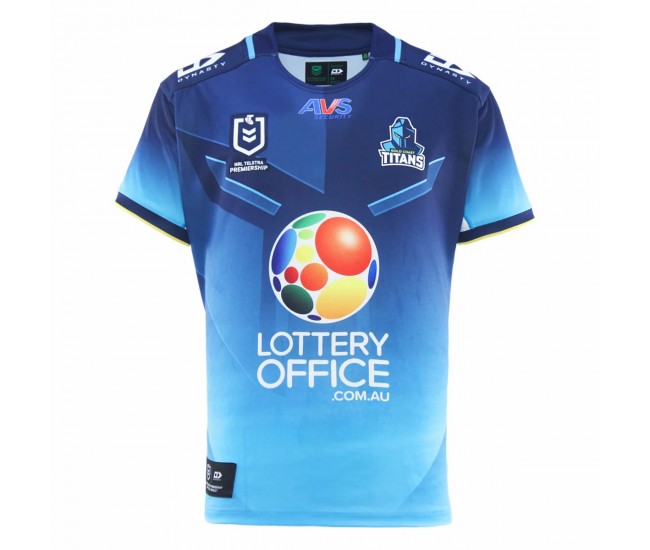 2025 Gold Coast Titans Men's Home Jersey