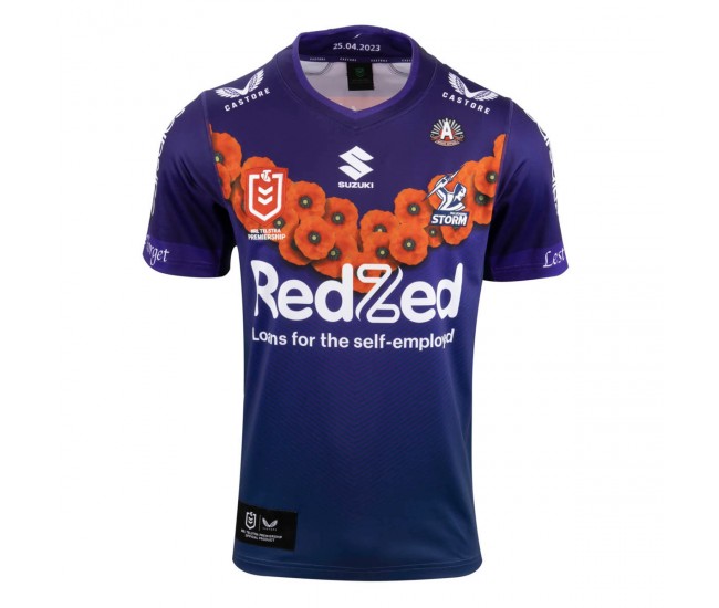 2023 Melbourne Storm Mens Anzac Jersey