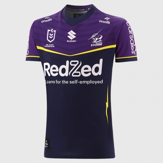 2025 Melbourne Storm Men's Home Jersey 2025 Melbourne Storm Men's Home Jersey