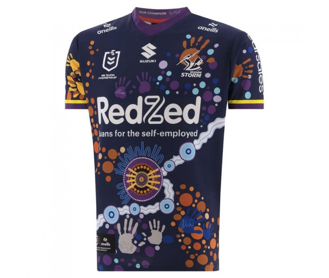 2024 Melbourne Storm Mens Indigenous Jersey