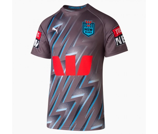 2023 NSW Blues Mens Gray Training Jersey