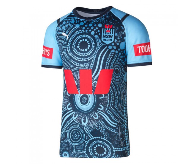 2024 NSW Blues State of Origin Mens Indigenous Jersey