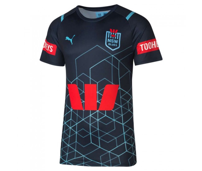 2024 NSW Blues State of Origin Mens Training Tee