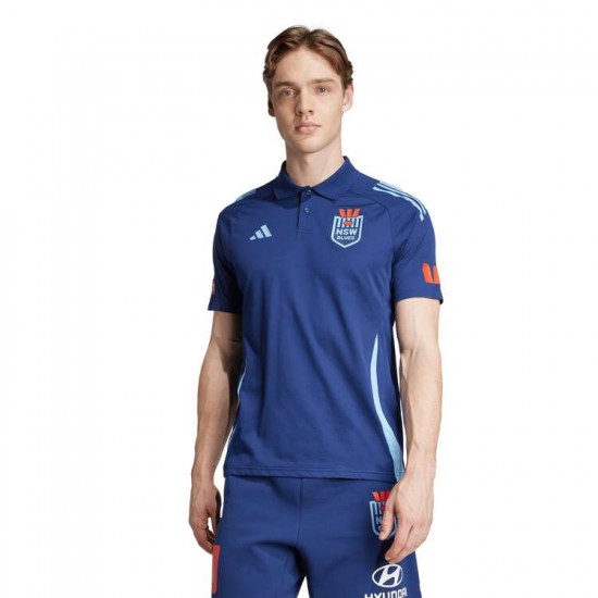 2025 NSW Blues State of Origin Mens Polo 2025 NSW Blues State of Origin Mens Polo