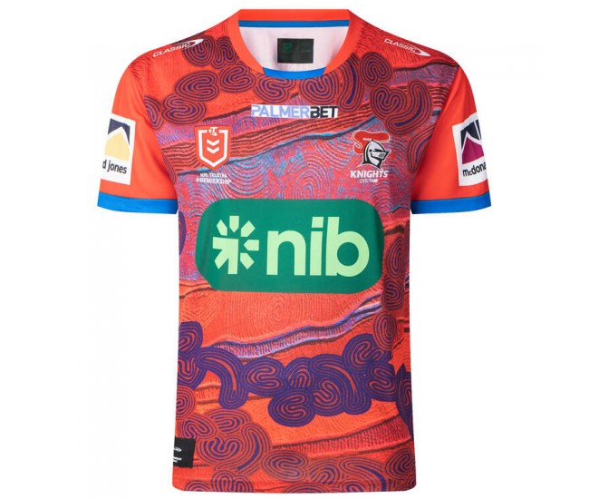 2024 Newcastle Knights Mens Indigenous Jersey