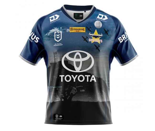 2022 North Queensland Cowboys Men's Defence Jersey