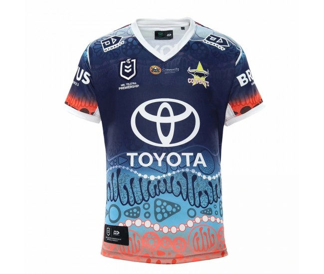 2022 North Queensland Cowboys Men's Indigenous Jersey