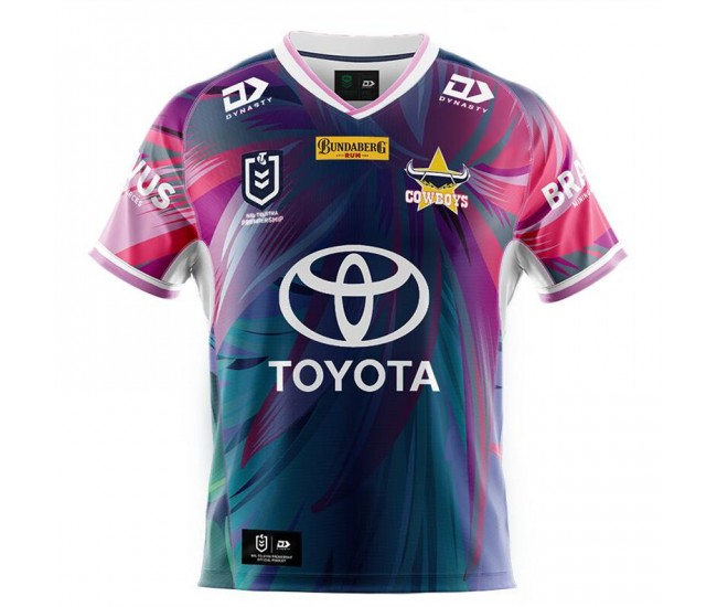 2022 North Queensland Cowboys Mens Women In League Jersey