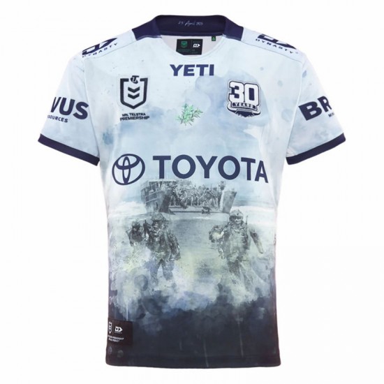 2025 North Queensland Cowboys Men's Defence Jersey