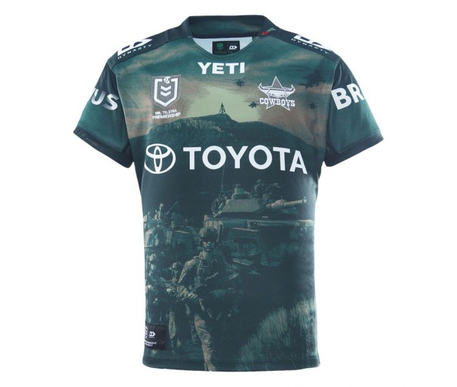 2026 North Queensland Cowboys Men's Defence Jersey