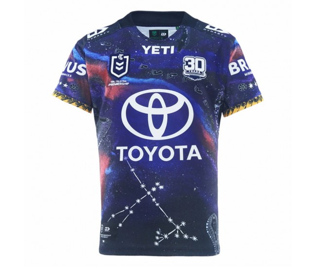 2025 North Queensland Cowboys Men's Indigenous Jersey
