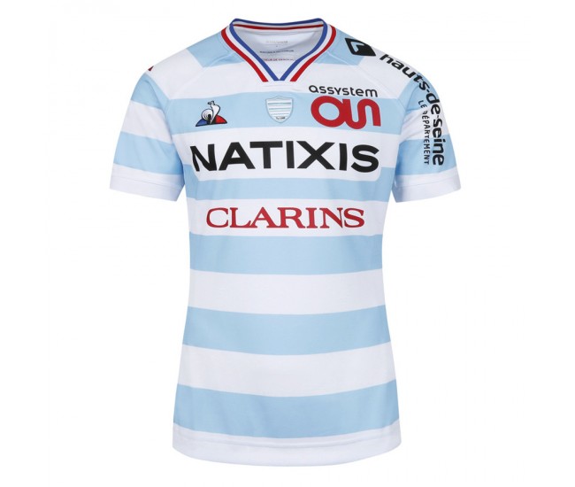2020 2021 Le Coq Sportif Racing 92 Home Jersey 2020 2021 Le Coq Sportif Racing 92 Home Jersey