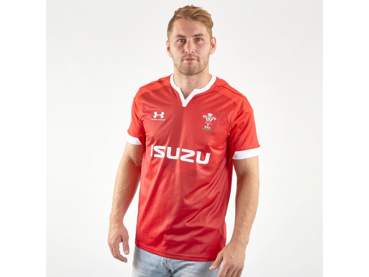 2020 Under Armour Wales WRU Home Rugby Jersey