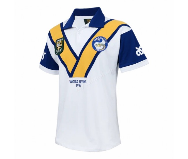 1997 Parramatta Eels Mens NRL Sevens Retro Jersey