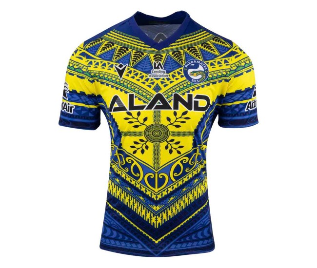 2023 Parramatta Eels Mens Pasifika Training Jersey