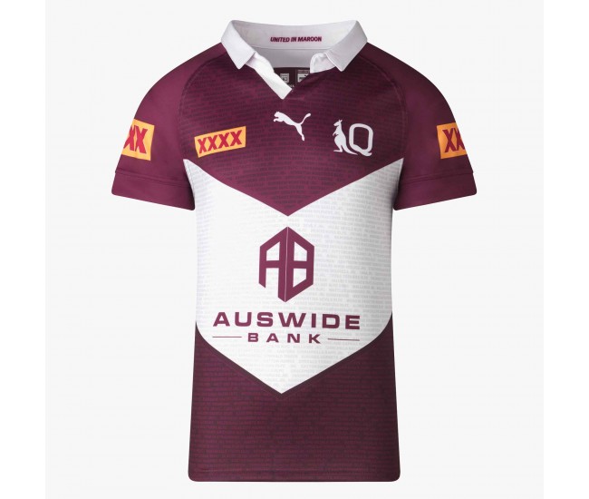 2023 QLD Maroons Mens Captain Run Jersey
