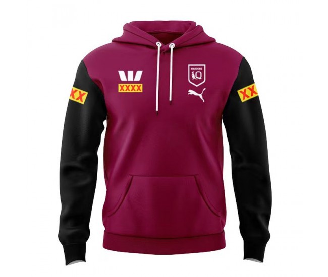 2024 QLD Maroons Mens Team Hoodie