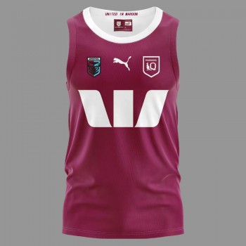 QLD Maroons Men's Training Singlet 2024