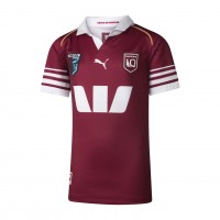 2026 Harvey Norman QLD Maroons Kids Home Jersey